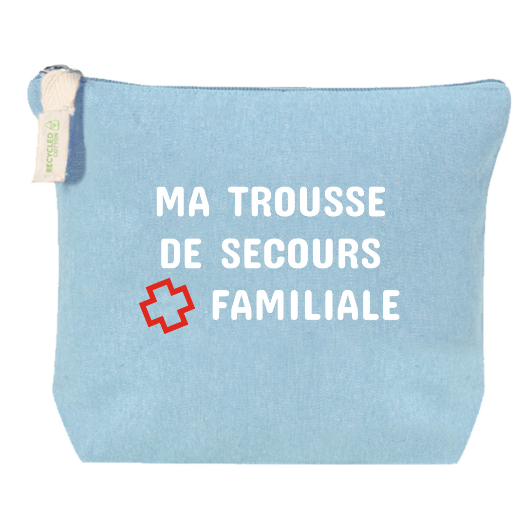 Ma trousse de secours familiale (bleue)