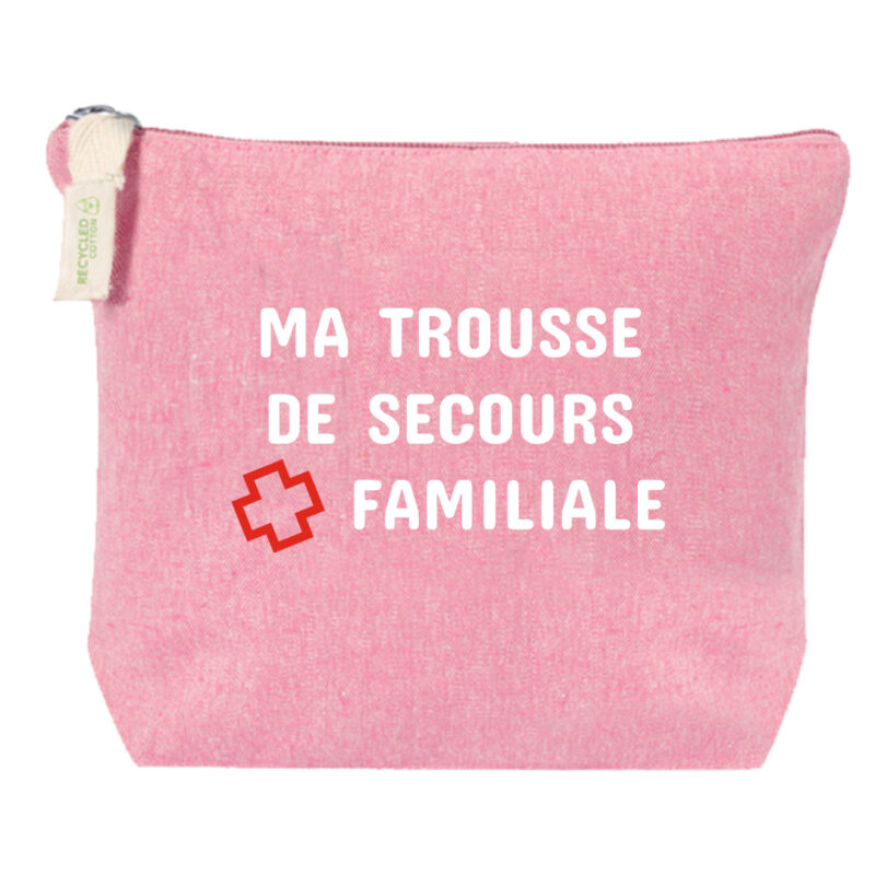 Ma trousse de secours familiale (rose)